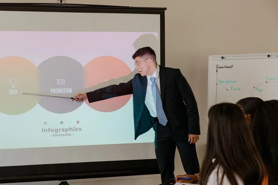 A diverse team engaged in discussion during a collaborative office meeting.